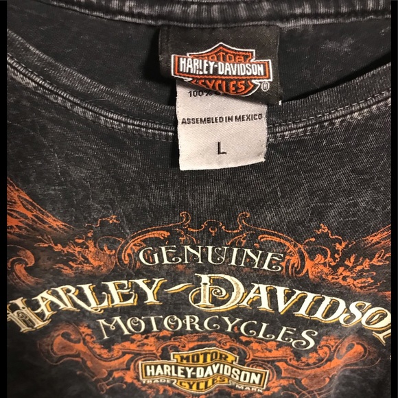 Womans Harley Davidson T-shirt - Picture 2 of 3